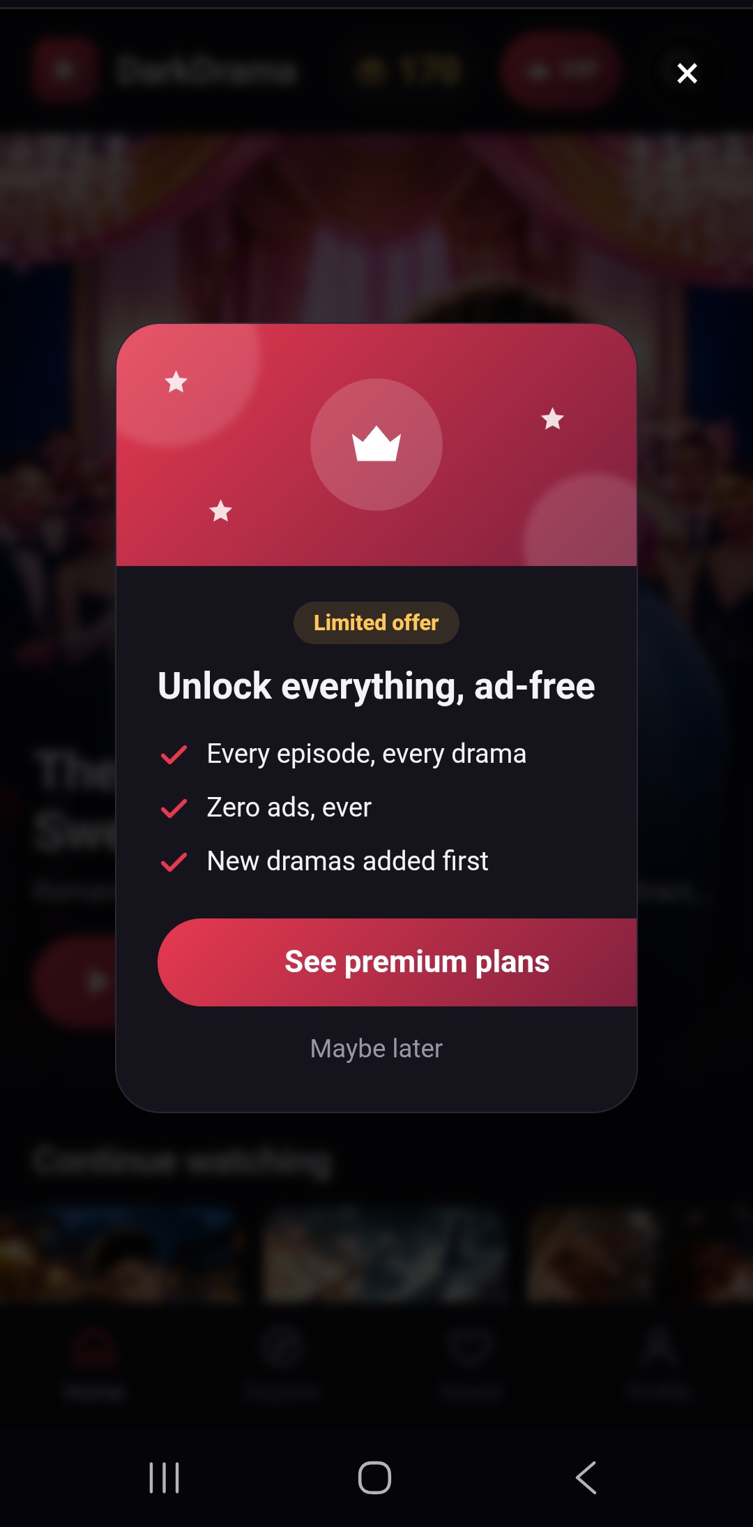 Short-drama website design preview